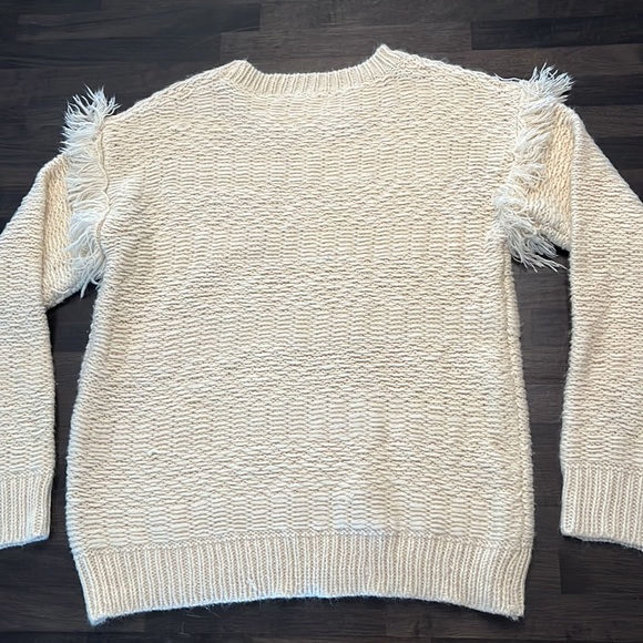 Mystree cream knitted sweater, very soft - Picture 2 of 3